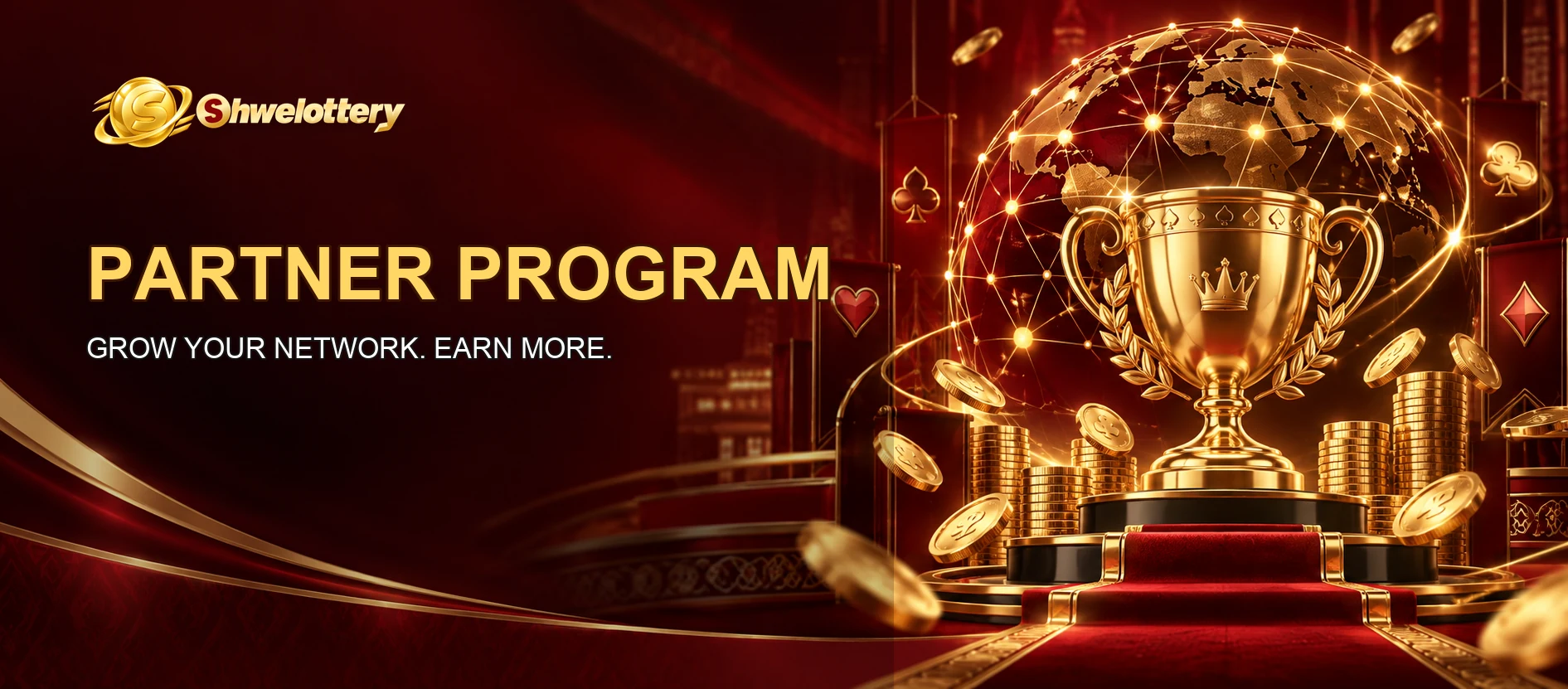 Shwelottery Partner Program — grow your network and earn more